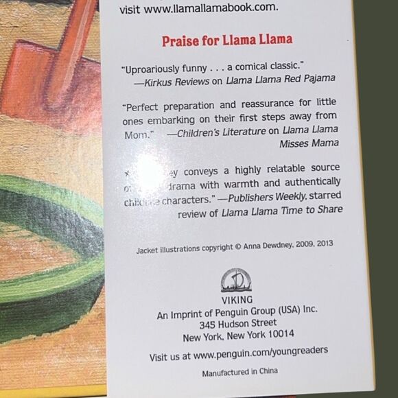 Llama Llama Hard Cover Bundle Bully Goat Mad Mama Misses Mama Llama & PJ Plush - Picture 6 of 13